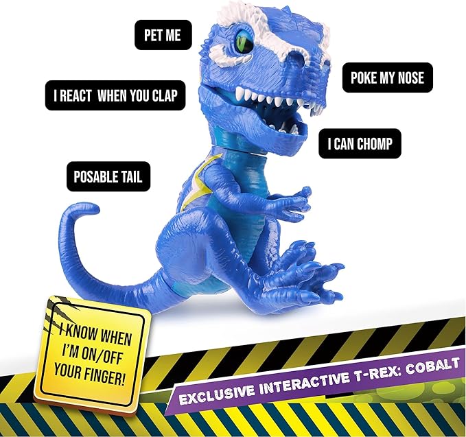 Fingerlings Untamed Dinosaur Radioactive Whiplash - Image 3