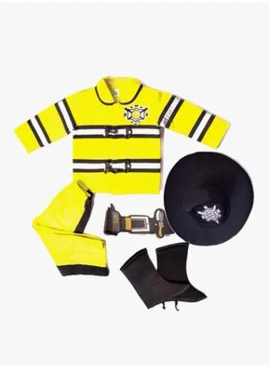 Fireman Costume 8-9Y/O