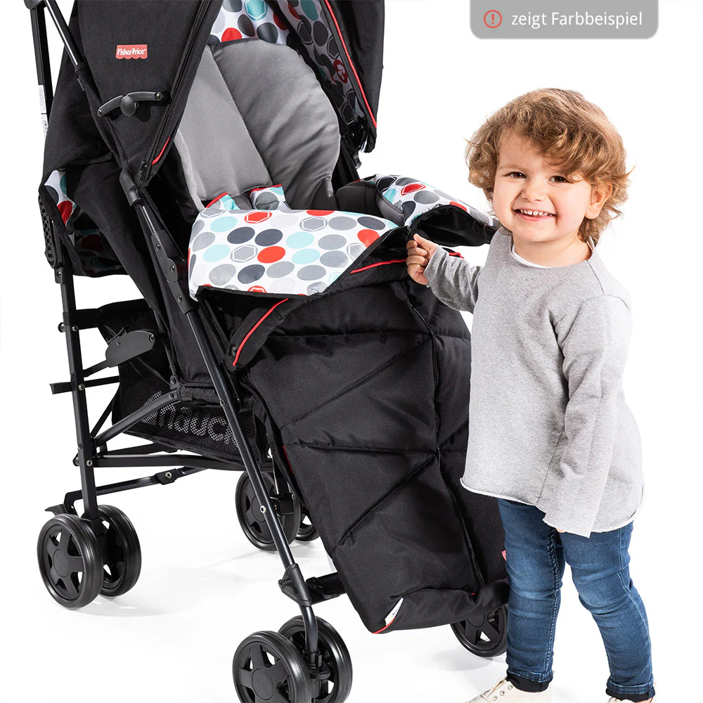 Fisher Hauck Cosytoe Footmuff for Pushchair Grey 566985 - Image 2
