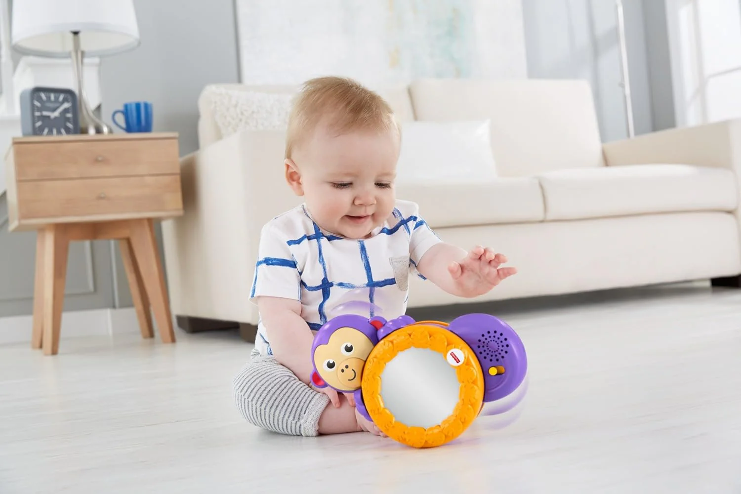Fisher Price 1-2-3 Crawl Along Monkey FHF75 - Image 8