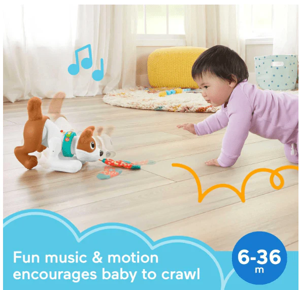 Fisher-Price 123 Crawl With Me Puppy HHH14 - Image 6