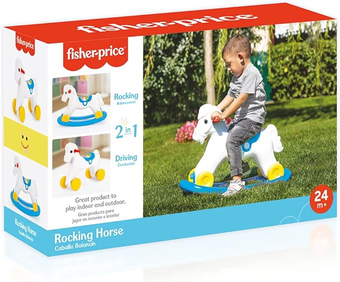 Fisher Price 2-in-1 Rocking Horse with Wheels 1809 - Image 5