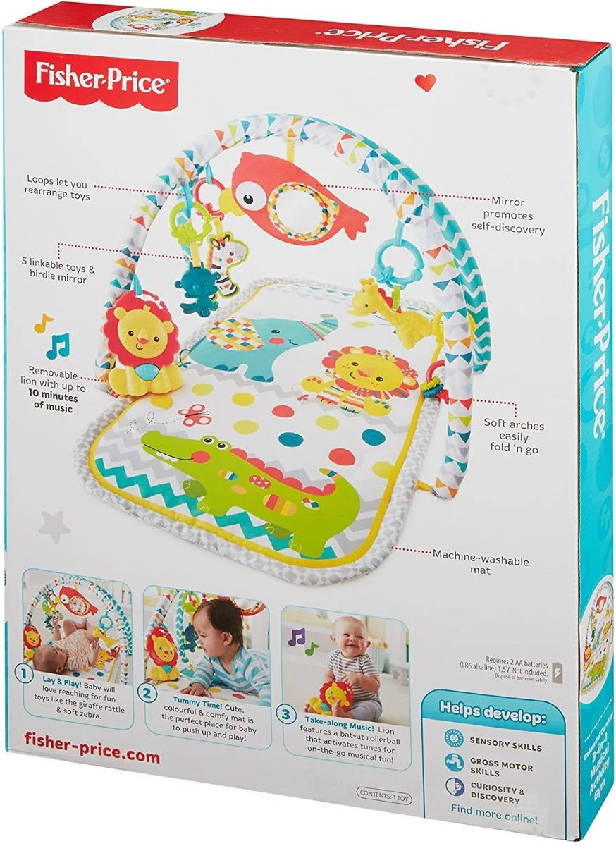 Fisher Price 3-in-1 Musical Activity Gym DPX75