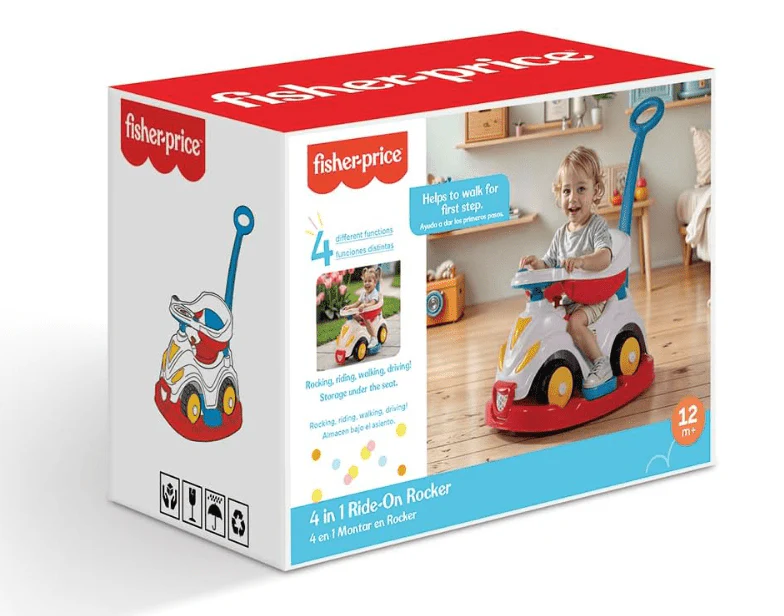 Fisher Price 4n1 Ride On Rocker 1812