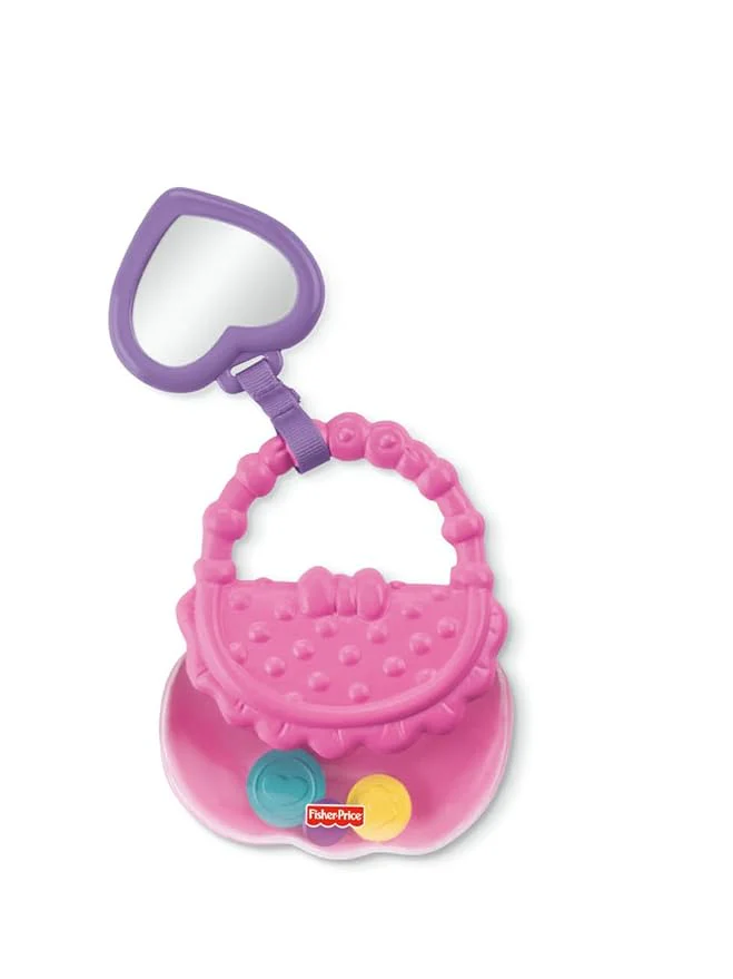 Fisher-Price Brilliant Basics Baby First Purse – Pretend Play Toy - Image 3