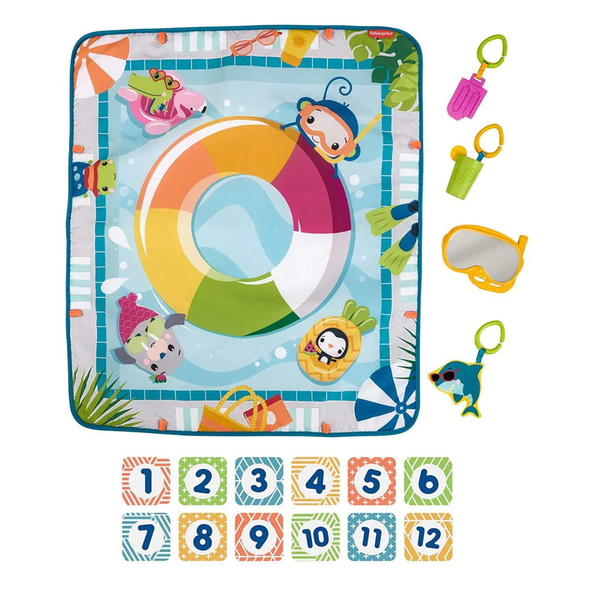 Fisher-Price Dive Right In Activity Mat GRR44