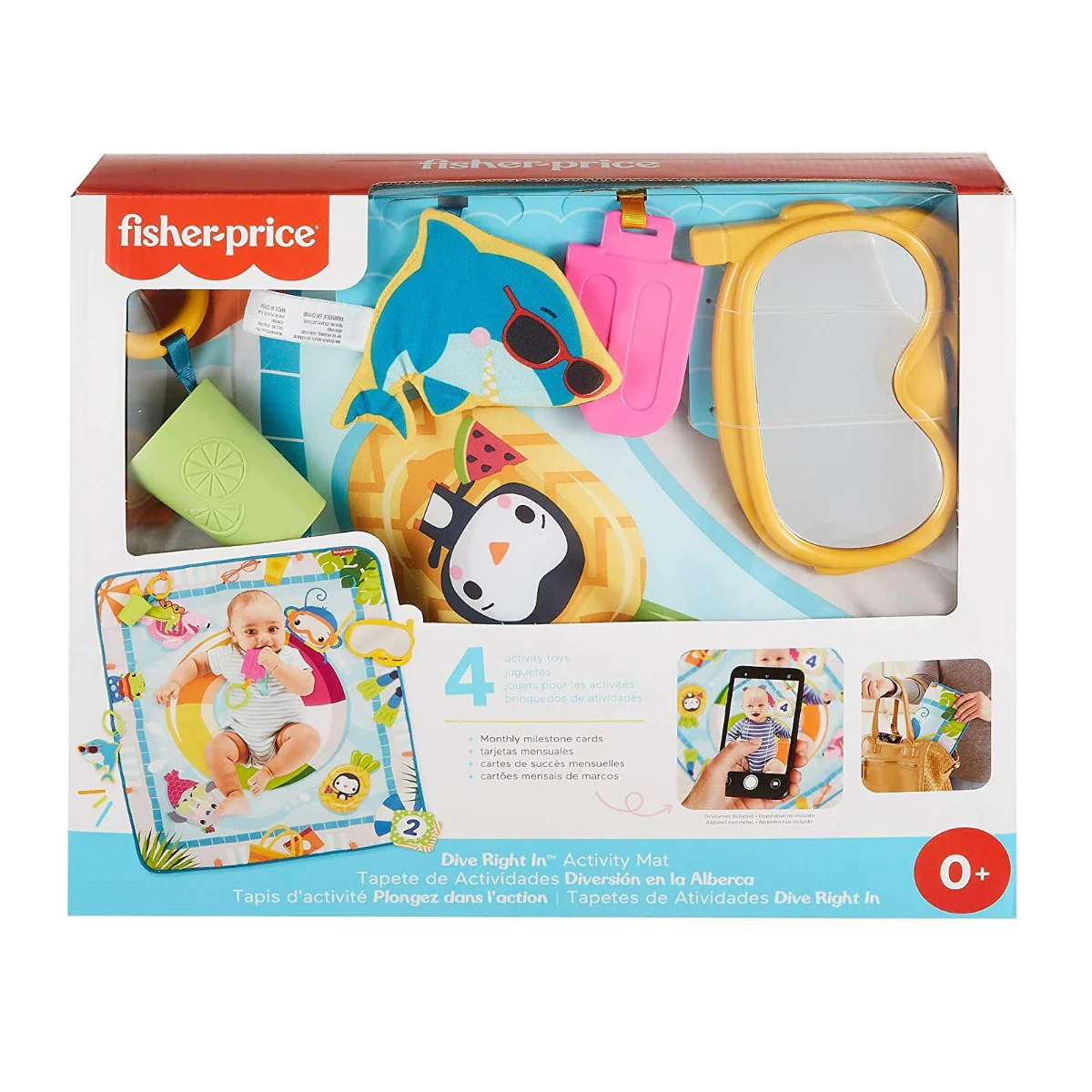 Fisher-Price Dive Right In Activity Mat GRR44 - Image 4