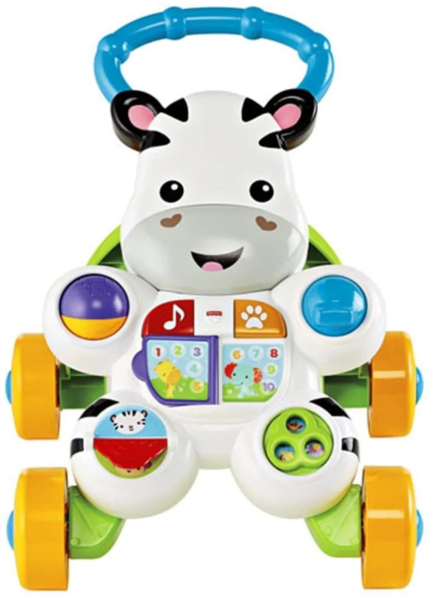 Fisher-Price First Steps Talking Zebra Baby Walker DLD80 - Image 3