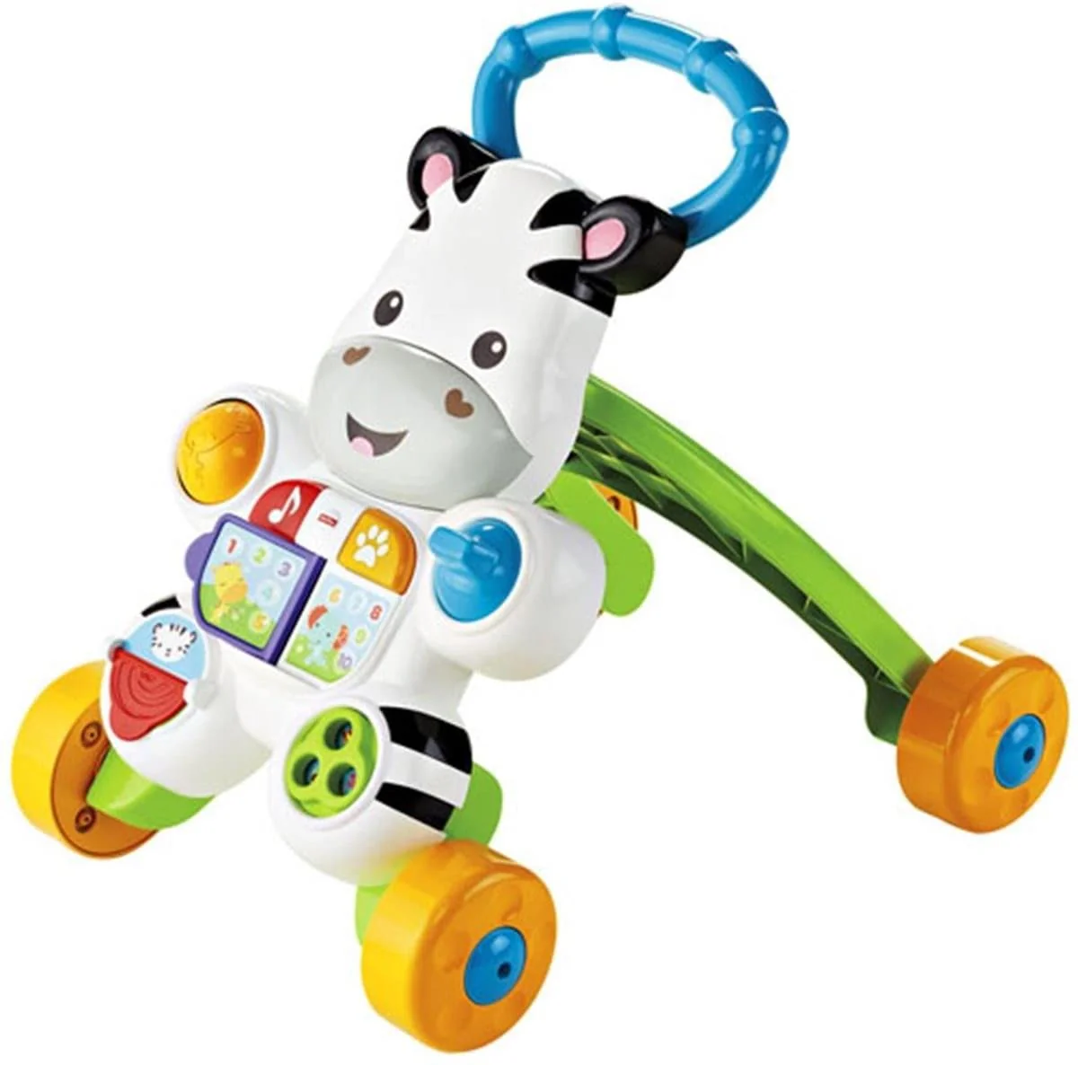 Fisher-Price First Steps Talking Zebra Baby Walker DLD80 - Image 4