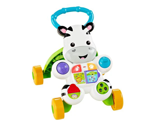 Fisher-Price First Steps Talking Zebra Baby Walker DLD80 - Image 5
