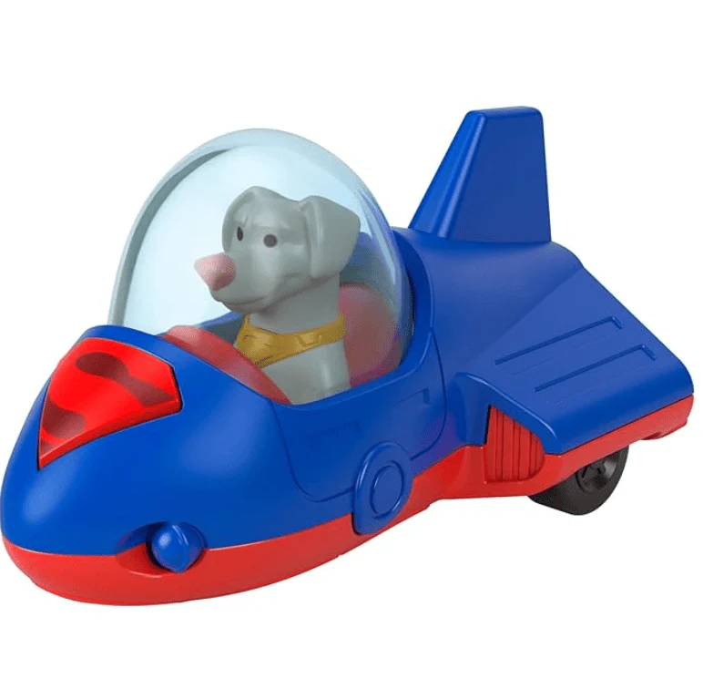 Fisher-Price Imaginext League of Super Pets Die Cast Vehicle Krypto HGL21/HGL20 - Image 3