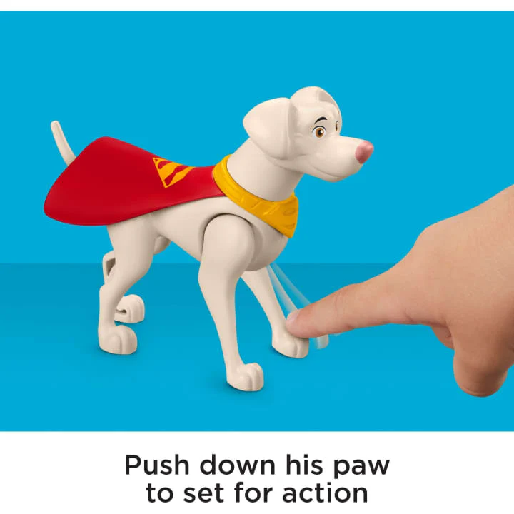 Fisher-Price Imaginext League of Super Pets Hero Punch Krypto HGL12/HGL08 - Image 3