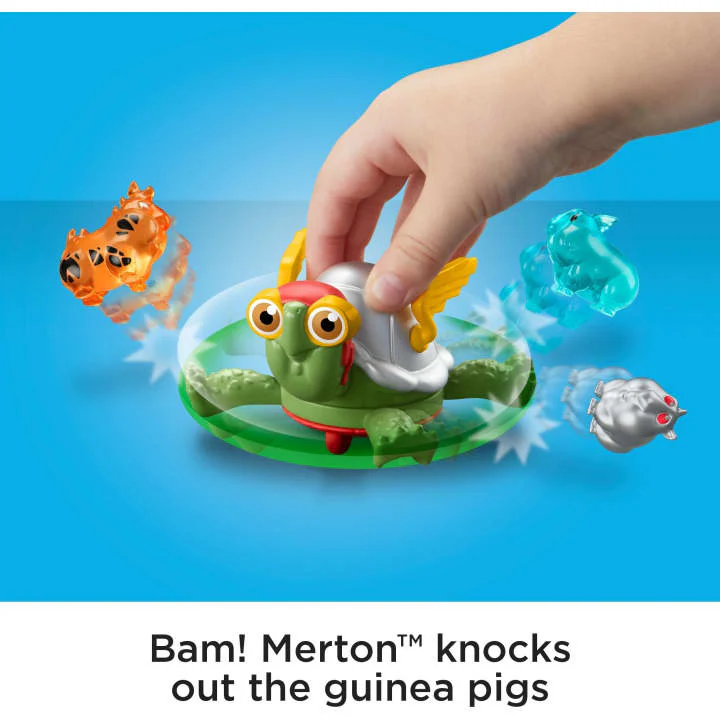 Fisher-Price Imaginext League of Super Pets Power Spin Merton HGL10/HGL08 - Image 4