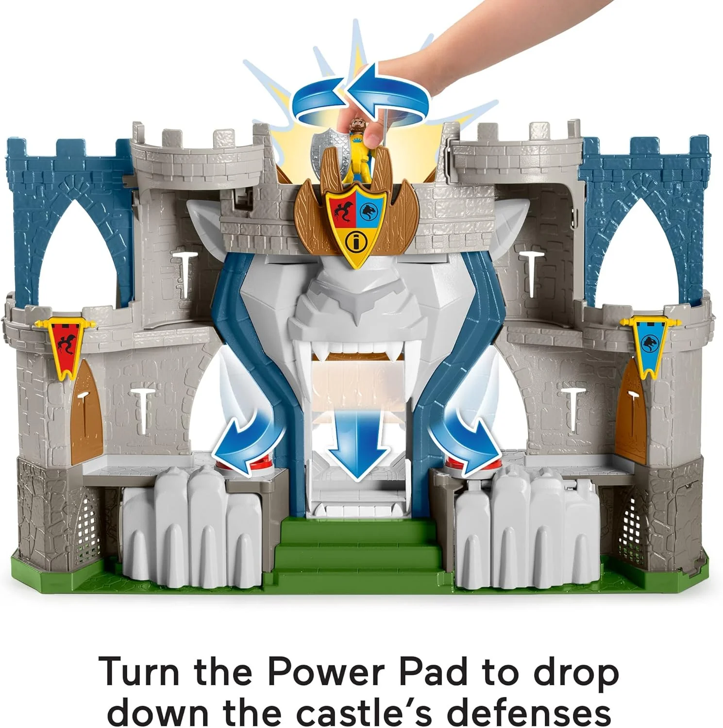 Fisher-Price Imaginext The Lion's Kingdom Castle Medieval-Themed HCG45 - Image 14