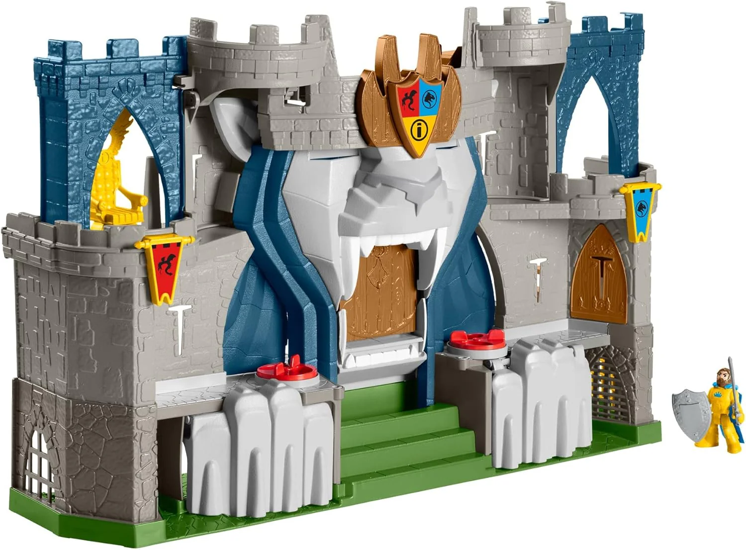 Fisher-Price Imaginext The Lion's Kingdom Castle Medieval-Themed HCG45 - Image 4