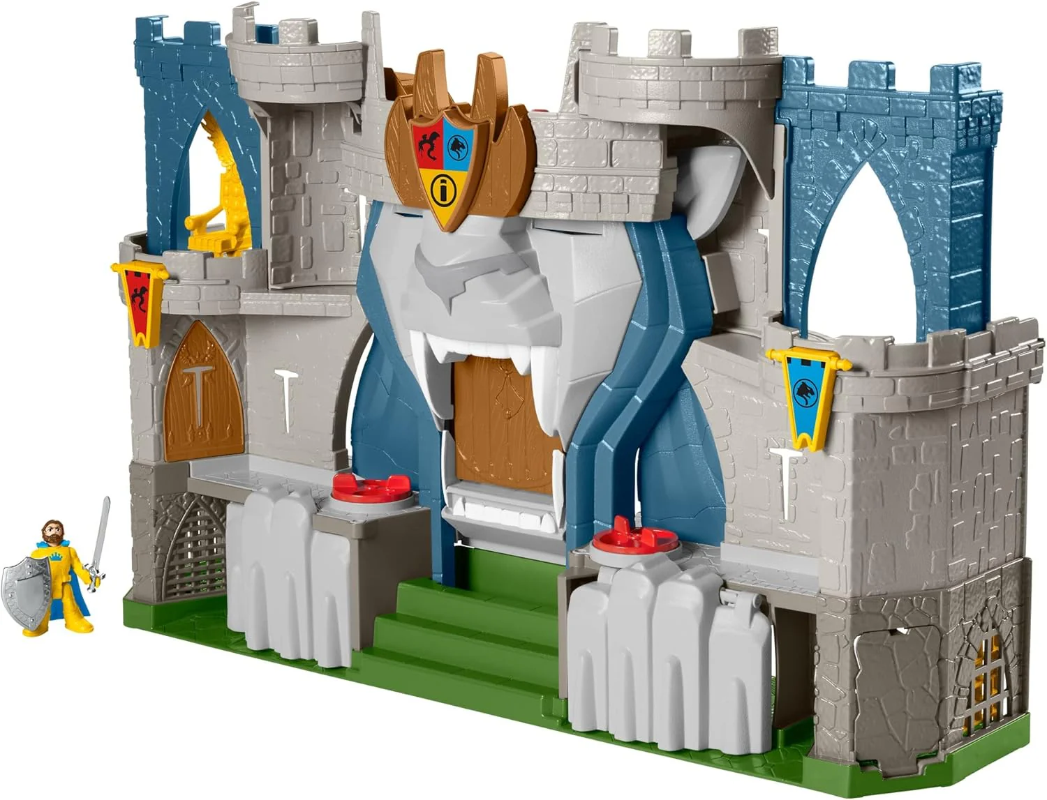 Fisher-Price Imaginext The Lion's Kingdom Castle Medieval-Themed HCG45 - Image 5