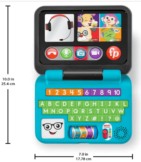 Fisher-Price Laugh & Learn Let's Connect Laptop HGW96 - Image 7