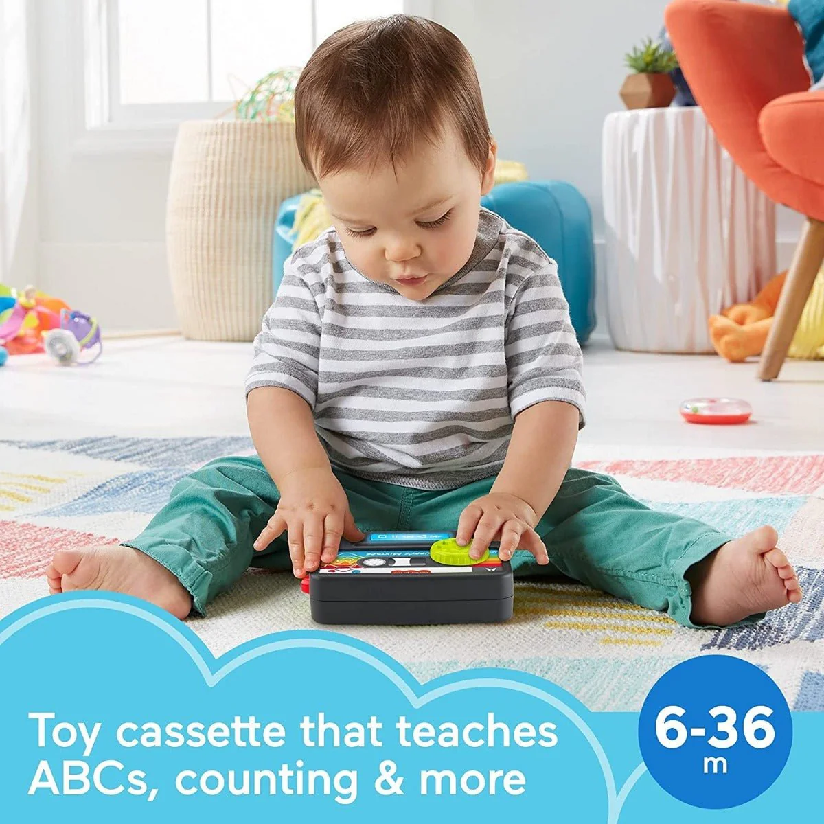 Fisher-Price Laugh & Learn Puppy's Mixtape GXX32 - Image 4