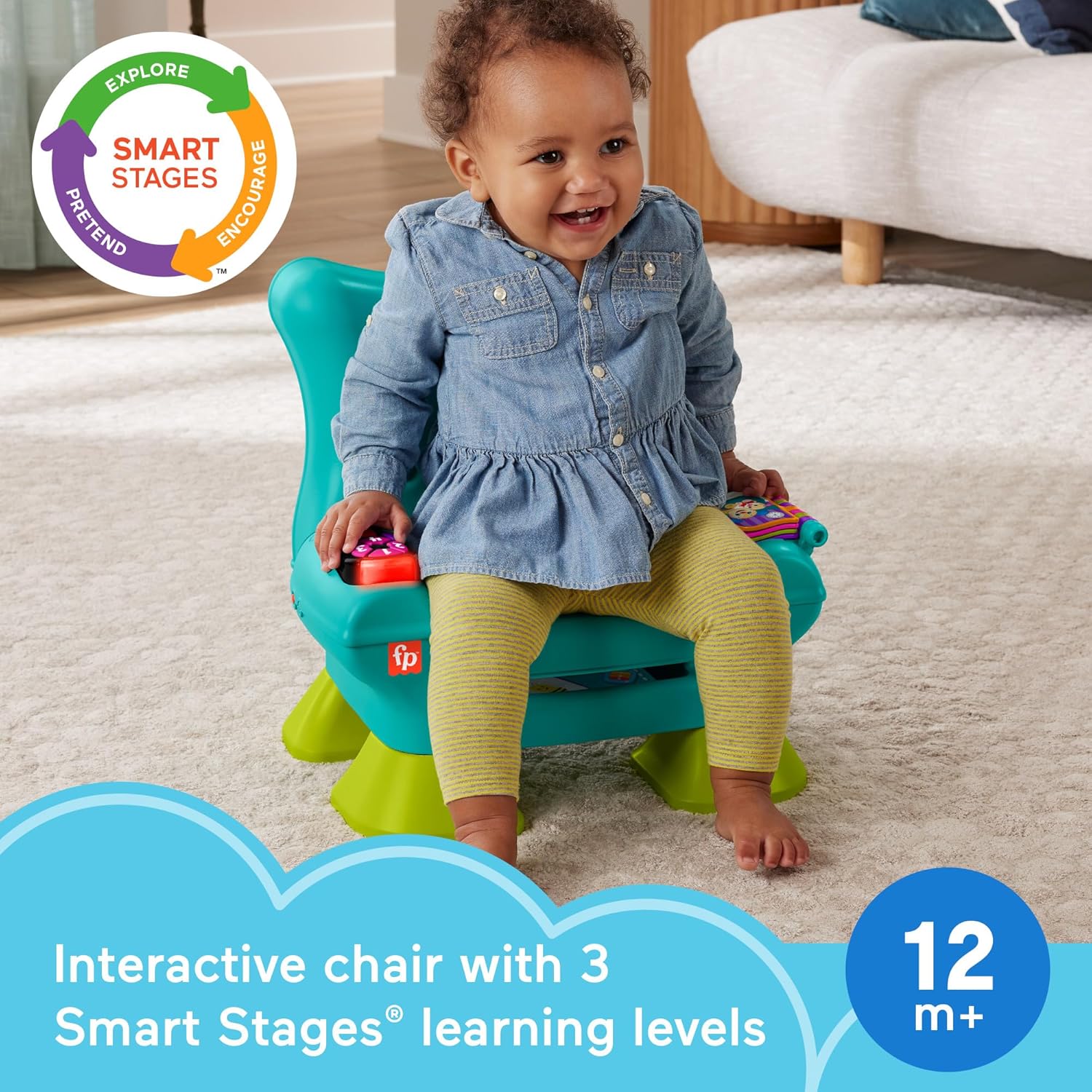 Fisher Price Laugh & Learn Puppy's Storytime Reader JCT12 - Image 2