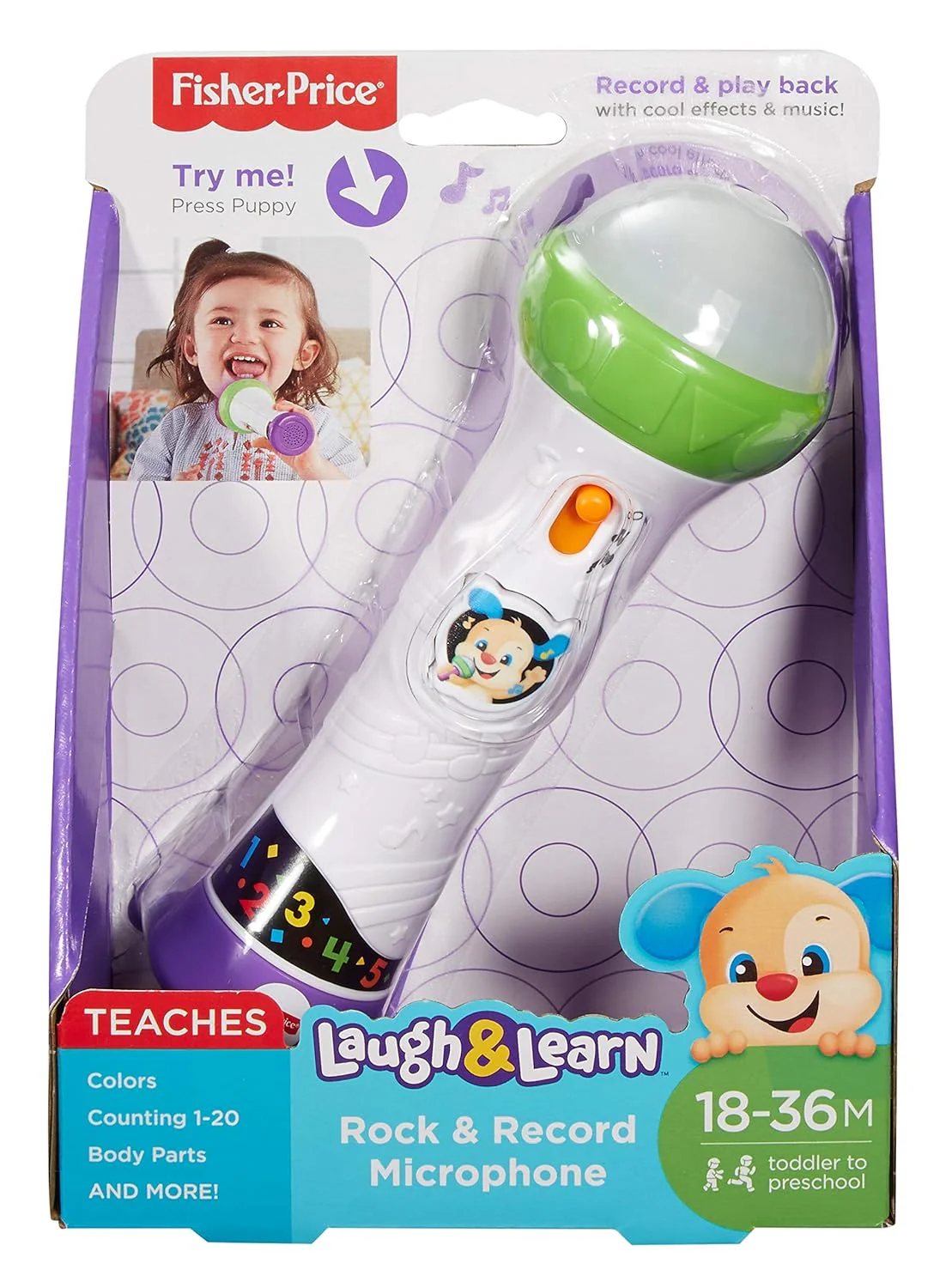 Fisher Price Laugh and Learn Rock and Record FBP30 - Image 6