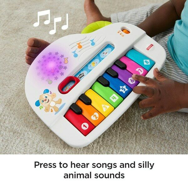 Fisher-Price Laugh & Learn Silly Sounds Light-up Piano GFK04 - Image 3