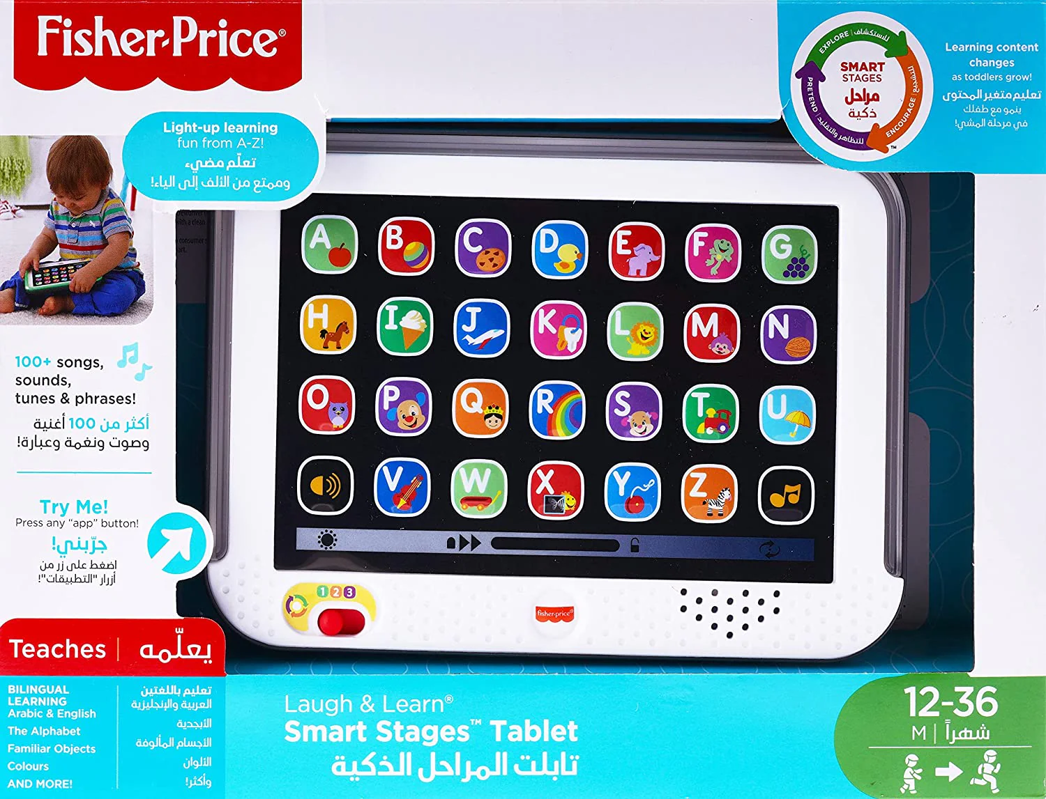 Fisher-Price Laugh & Learn Smart Stages Tablet DLM42