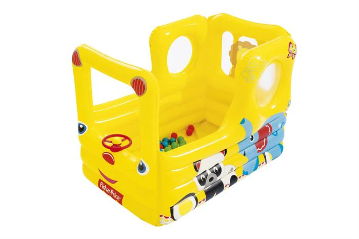 Fisher-Price Lil Learner School Bus Ball Pit Set