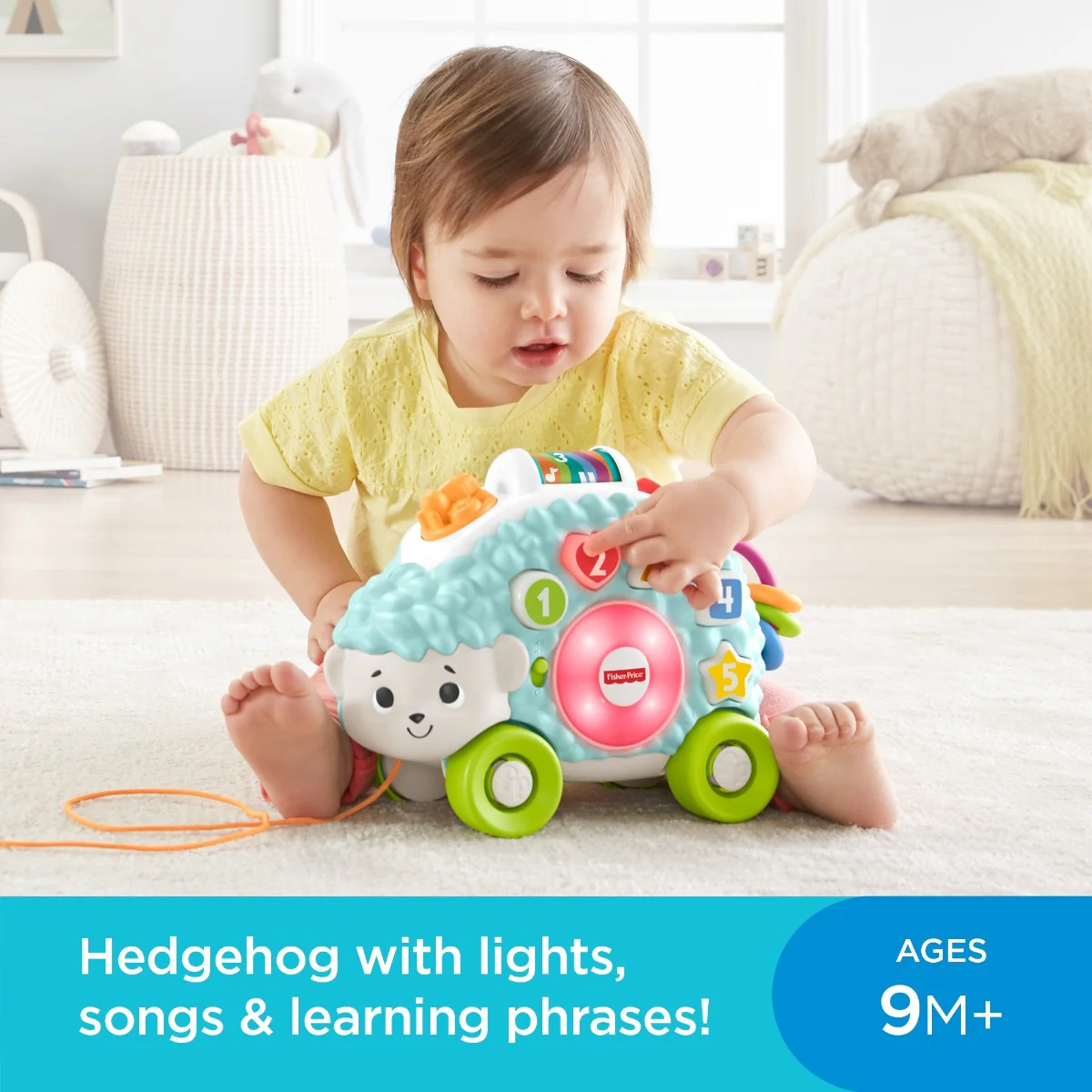 Fisher Price Linkimals Happy Shape Hedgehog Musical - Image 3