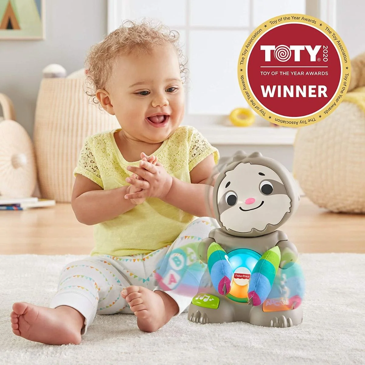 Fisher Price Linkimals Smooth Moves Sloth GHR18 - Image 2