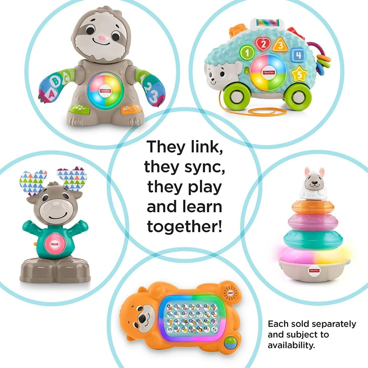 Fisher Price Linkimals Smooth Moves Sloth GHR18 - Image 6