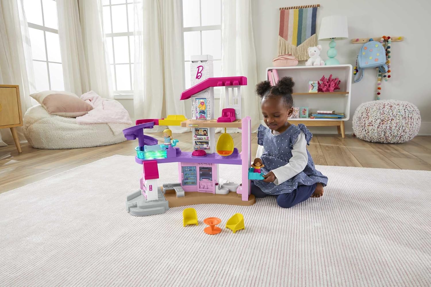Fisher Price Little People Barbie Dreamhouse HJN55 - Image 2
