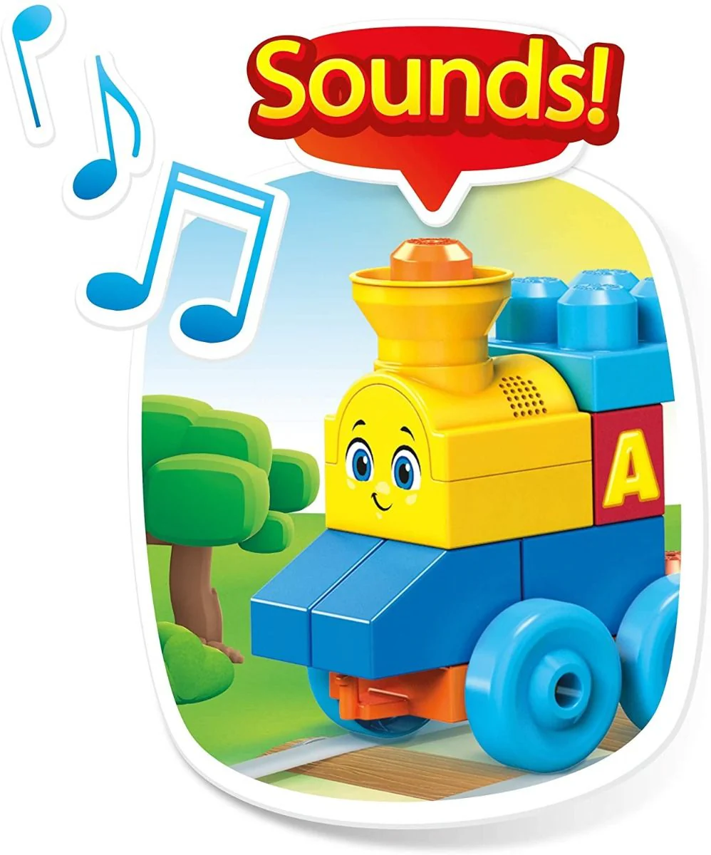 Fisher Price Mega Bloks ABC Musical Train FWK22 - Image 5