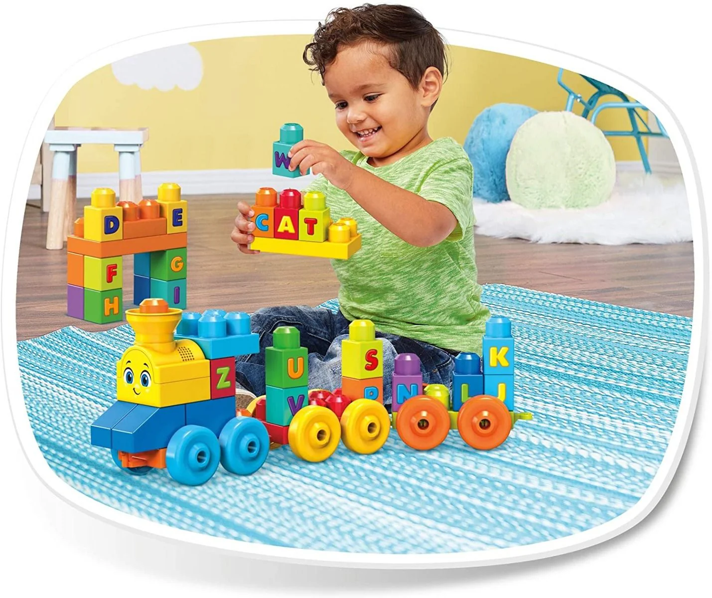 Fisher Price Mega Bloks ABC Musical Train FWK22 - Image 6