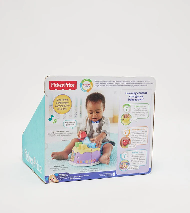 Fisher Price Musical Lights Birthday Cake Laugh and Learn DYY02 - Image 2