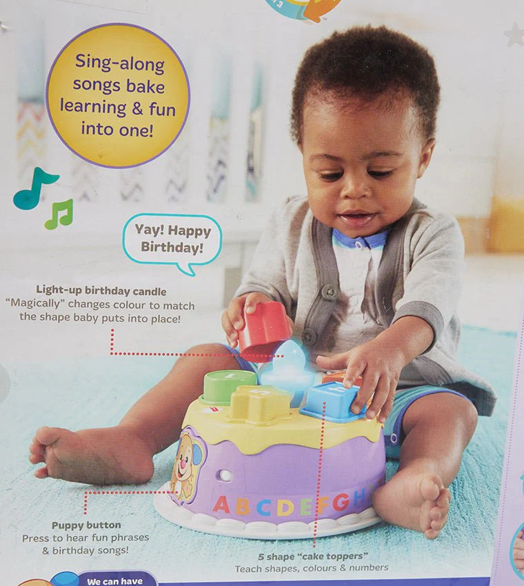 Fisher Price Musical Lights Birthday Cake Laugh and Learn DYY02 - Image 3