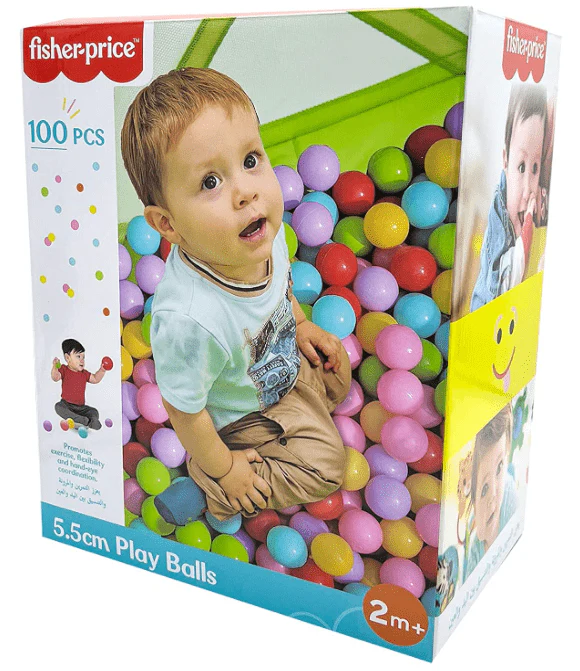Fisher-Price Play Balls 5.5cm 100pcs F0520 - Image 4