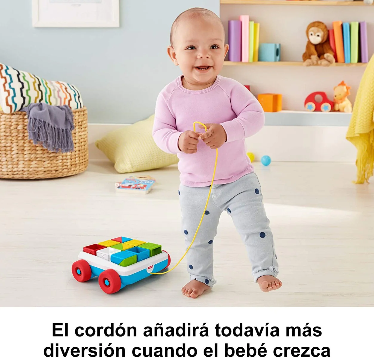 Fisher-Price Pull Along Activity Blocks GJW10 - Image 4