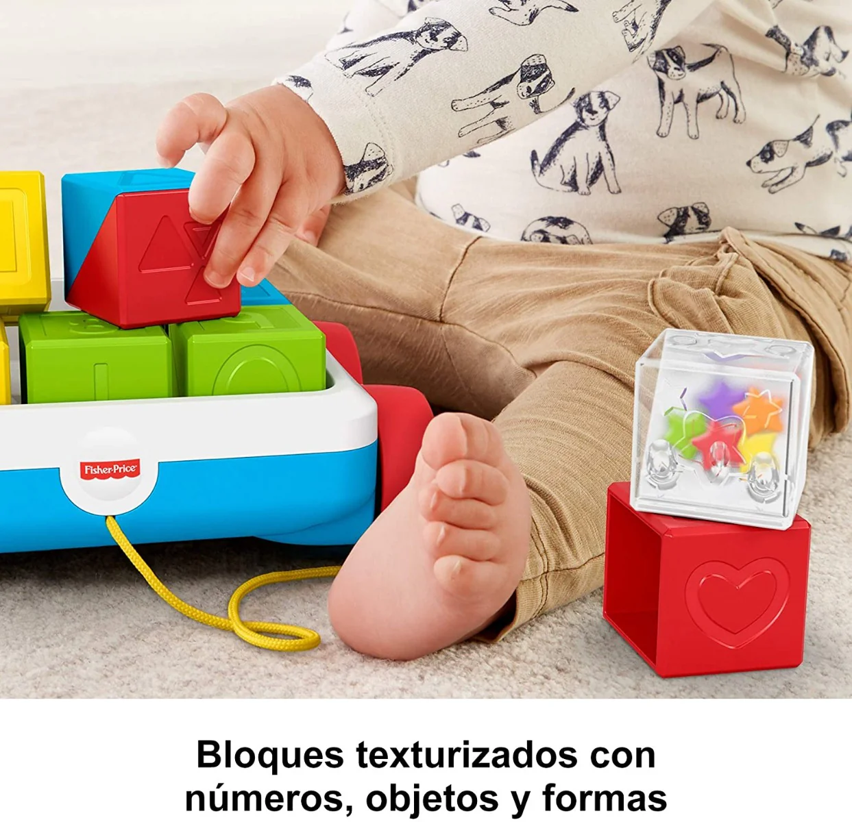 Fisher-Price Pull Along Activity Blocks GJW10 - Image 5