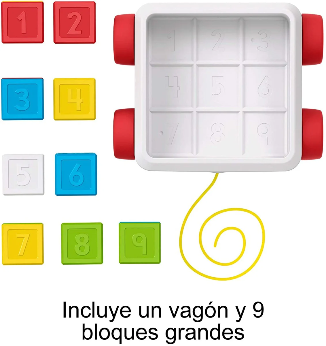 Fisher-Price Pull Along Activity Blocks GJW10 - Image 6