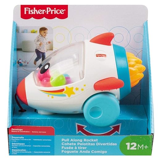 Fisher Price Pull Along Rocket GCV74 - Image 6
