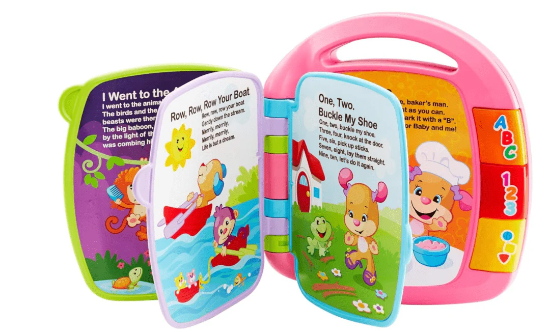 Fisher Price Laugh & Learn Storybook Rhymes Pink DGG70 - Image 2