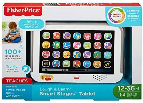 Fisher Price Smart Stages Tablet Laugh and Learn Baby Electronic CDG33 - Image 8