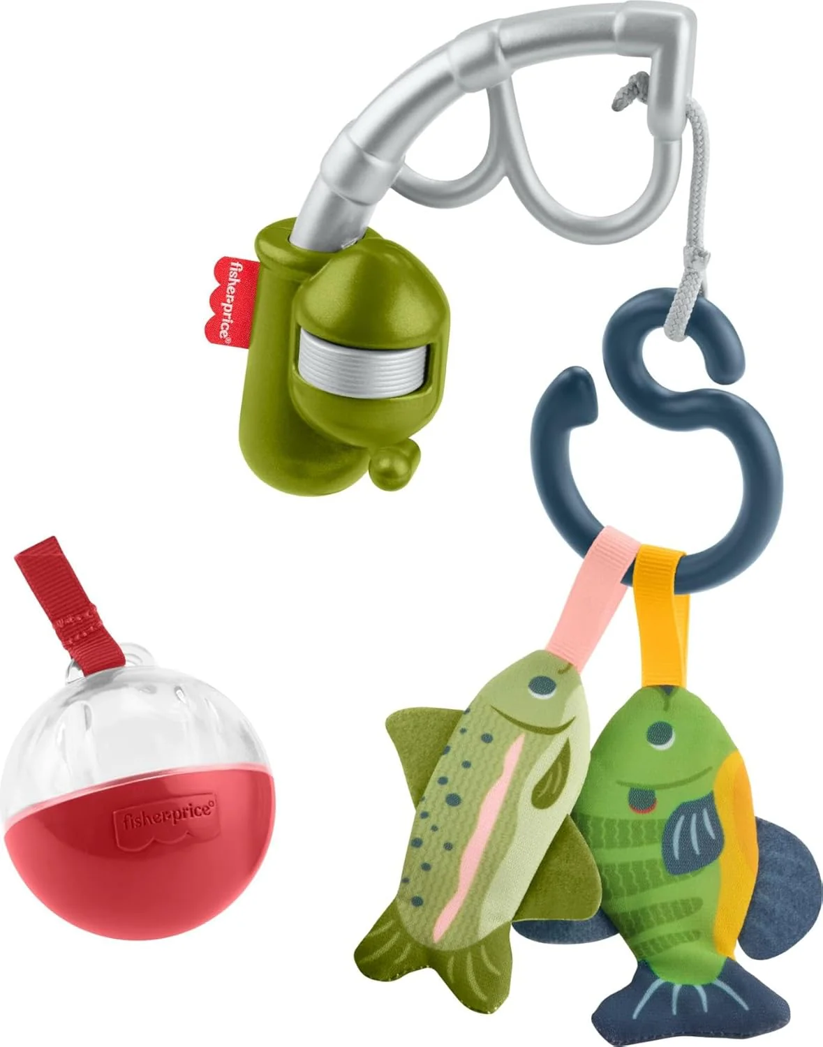 Fisher Price Squishseas Silicone Rattle Asstd.