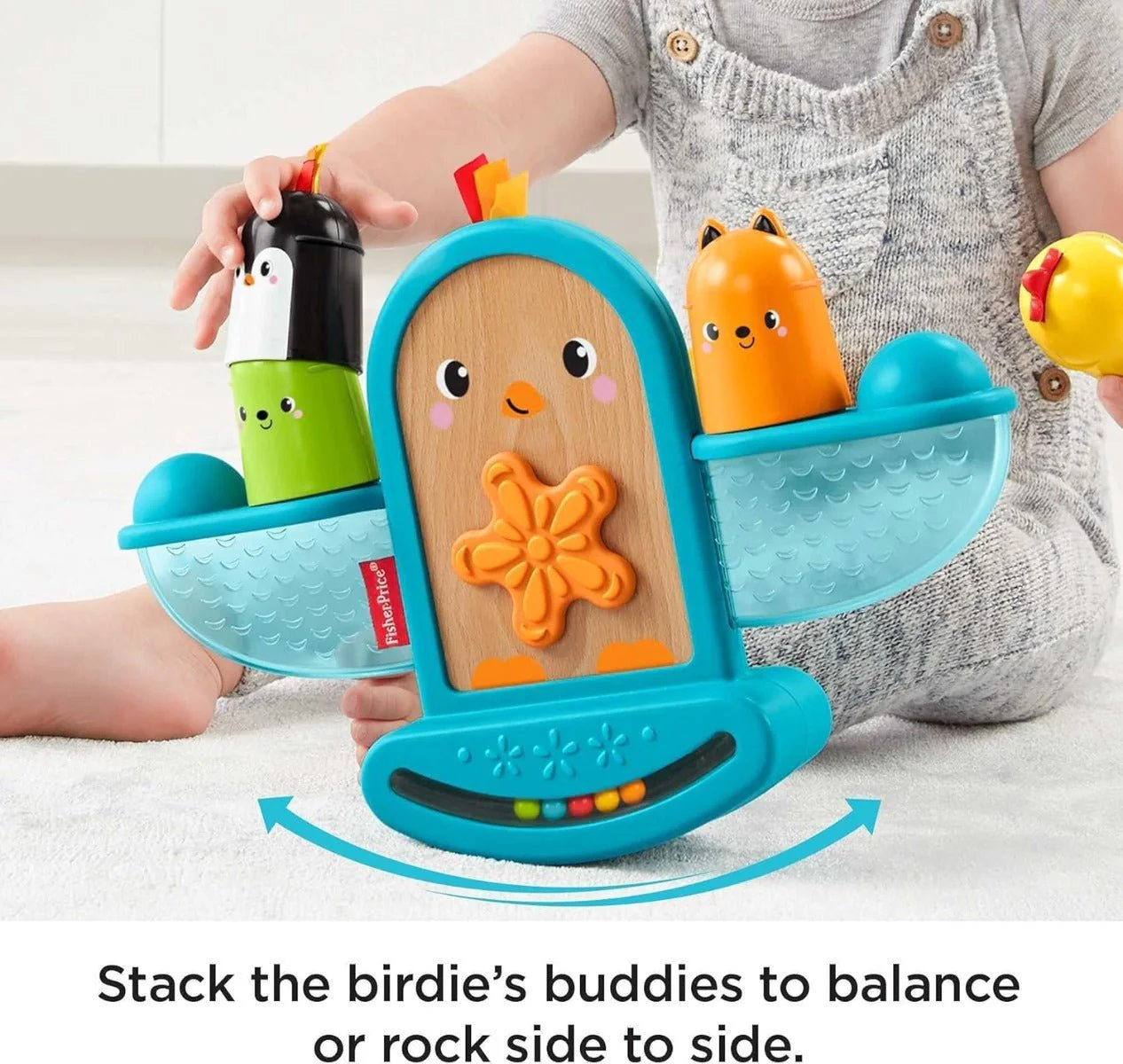 Fisher Price Stack and Rattle Birdie GJW26 - Image 3