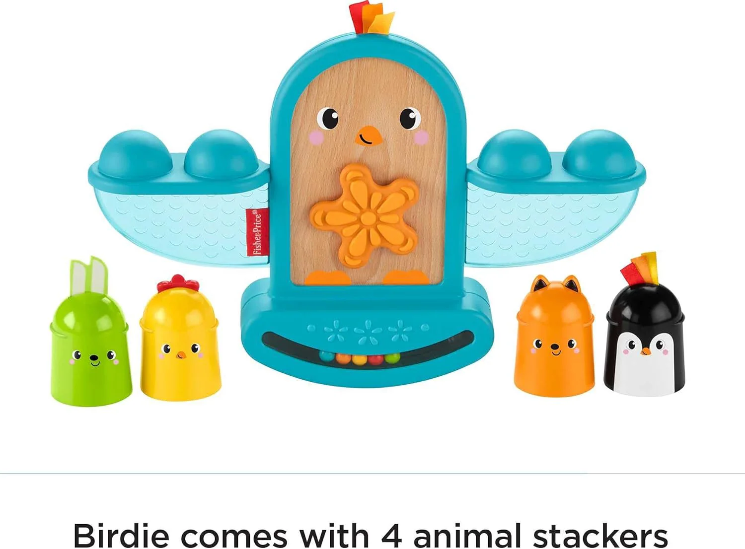Fisher Price Stack and Rattle Birdie GJW26 - Image 6