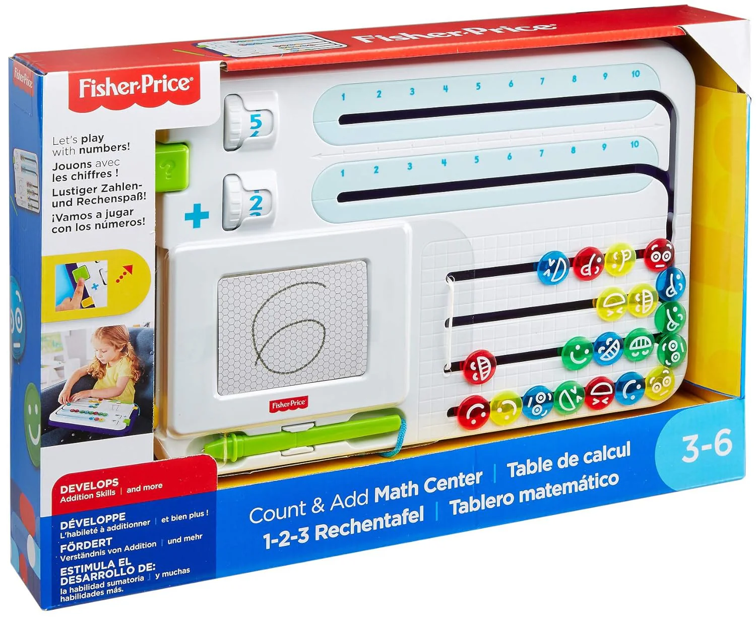 Fisher Price Think and Learn Count and Add Math Center FNK69 - Image 2