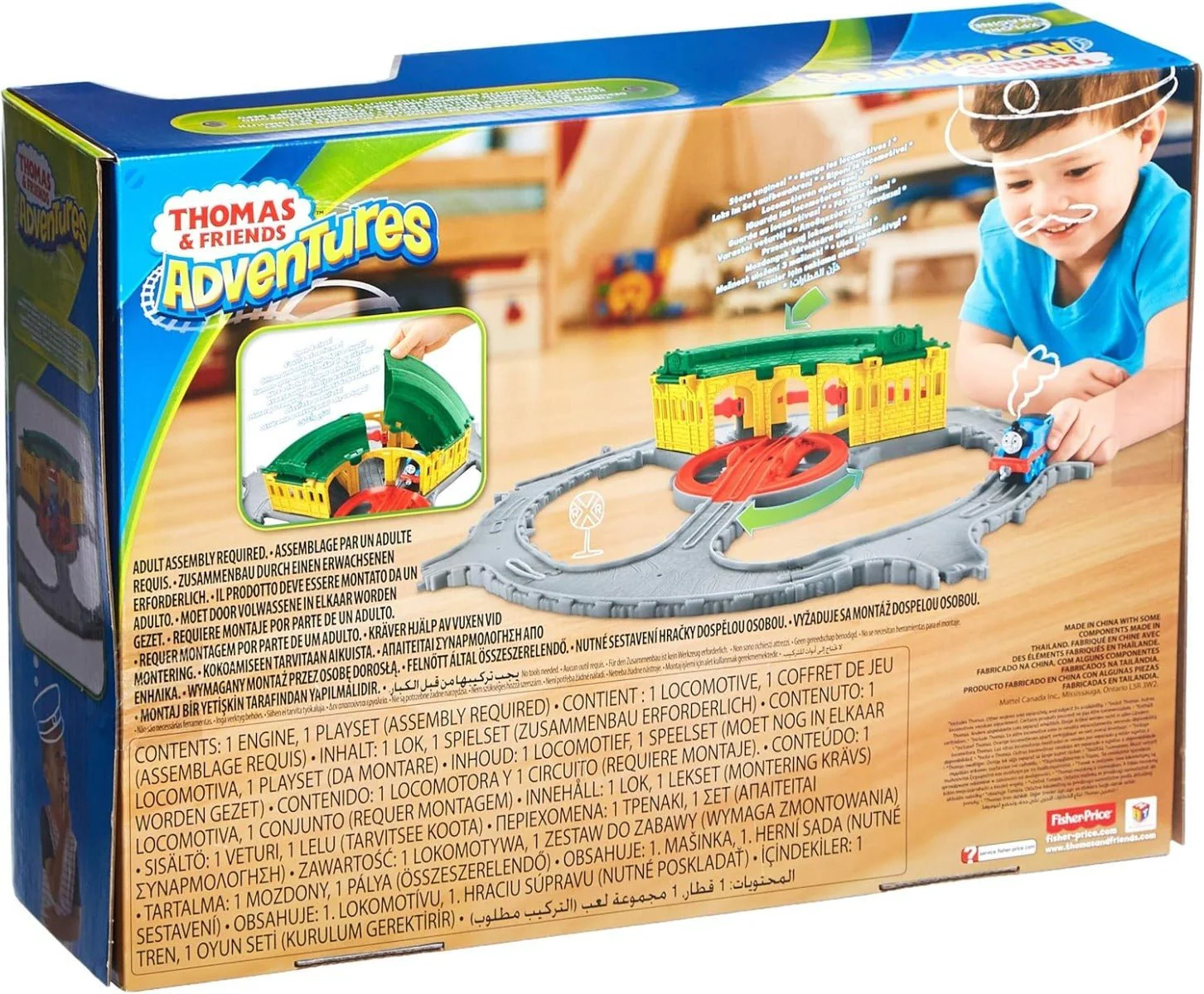 Fisher Price Thomas Adventures Tidmouth Sheds FTB63 - Image 2