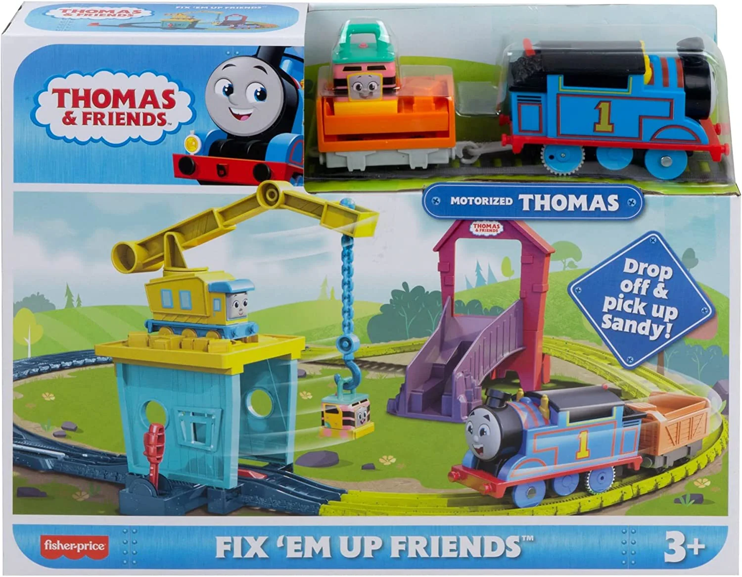 Fisher-Price Thomas and Friends Fix 'Em Up Train HDY58