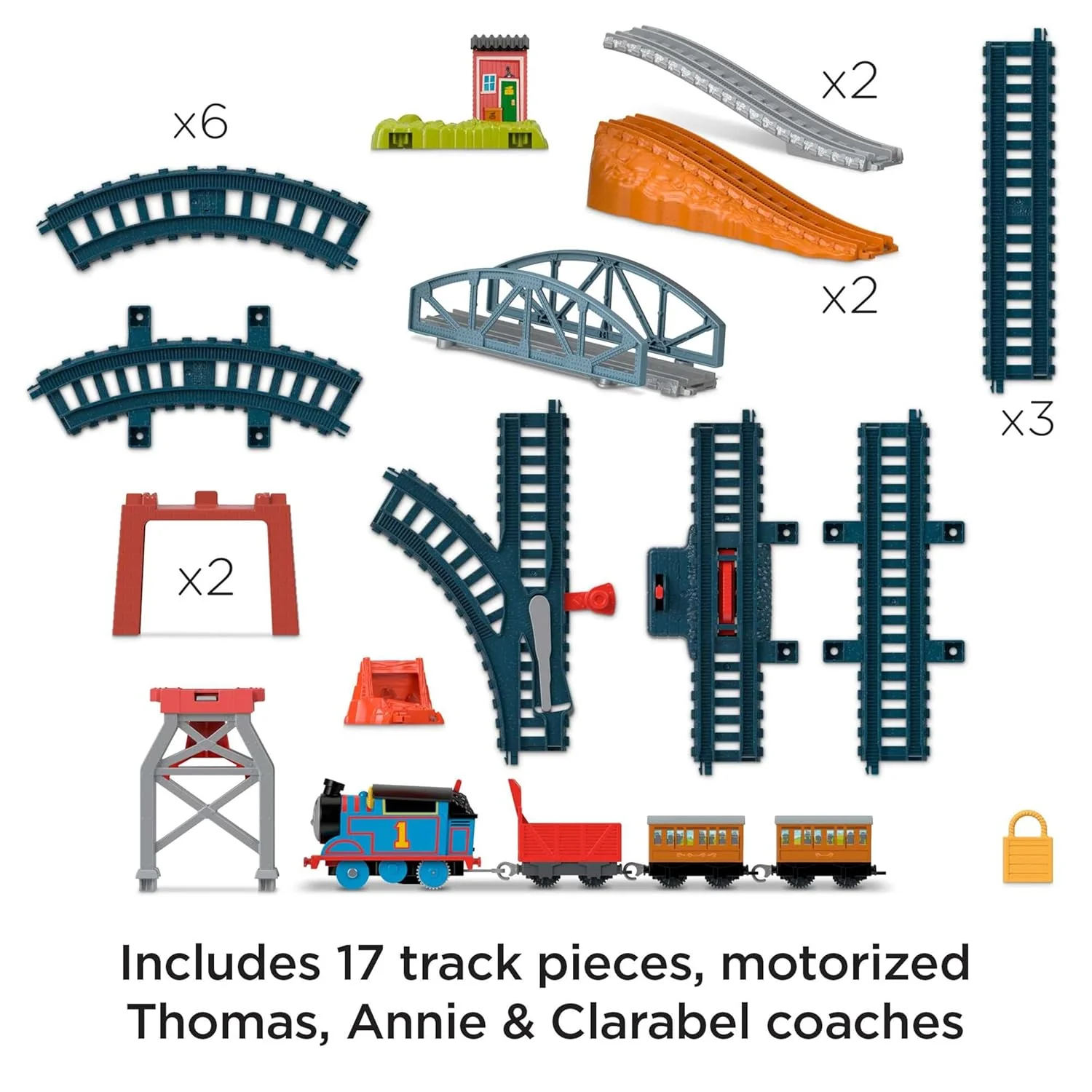 Fisher Price Thomas & Friends Motorized 3in1 Package Pickup - Image 6
