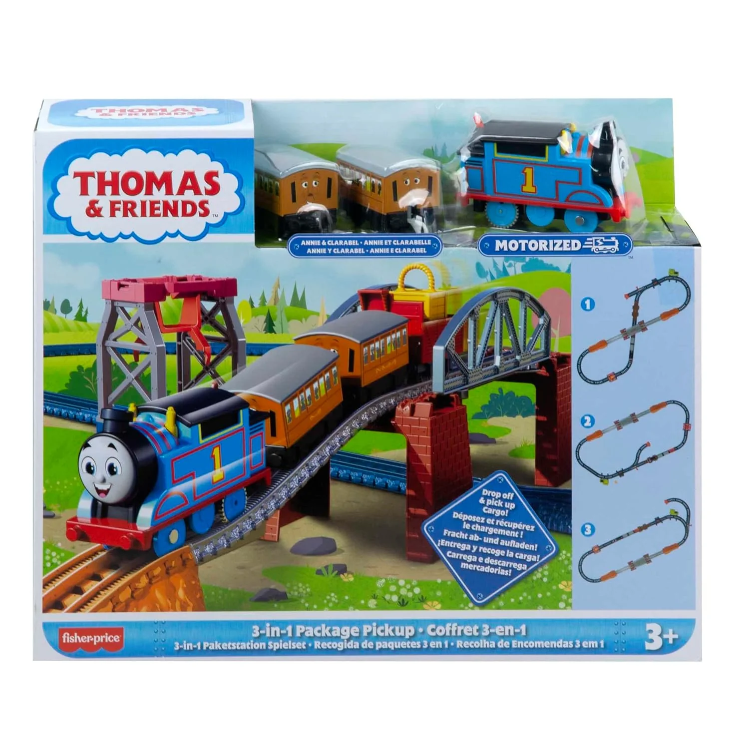 Fisher Price Thomas & Friends Motorized 3in1 Package Pickup - Image 7